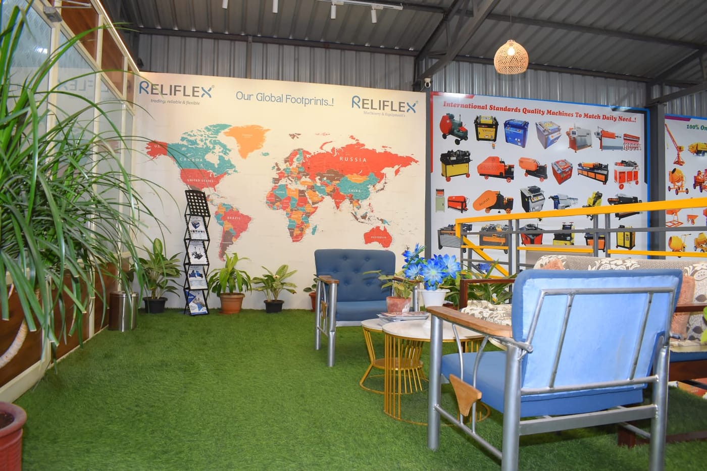 Reliflex global footprint across Asia, Africa, the Middle East and Europe